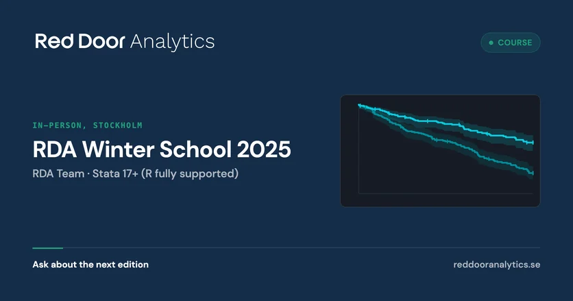 RDA Winter School 2025 — Red Door Analytics